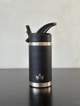 Cargar imagen en el visor de la galería, Earthy KIDS Bottle 350ml negra