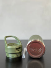 Cargar imagen en el visor de la galería, Earthy KIDS Bottle 350ml verde musgo