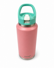Cargar imagen en el visor de la galería, Bottle 1064ml Turquesa tapa de color
