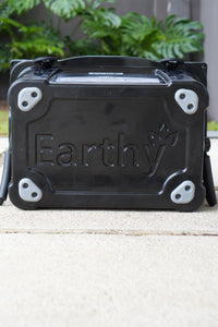 Earthy PEAK COOLER negra 35L