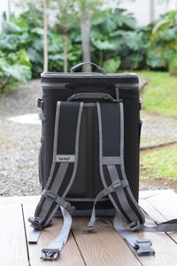 Back Peak Cooler Negra 20L